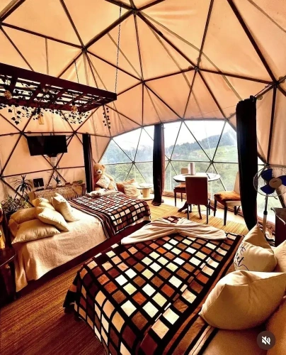 Standard Double room with mountain view