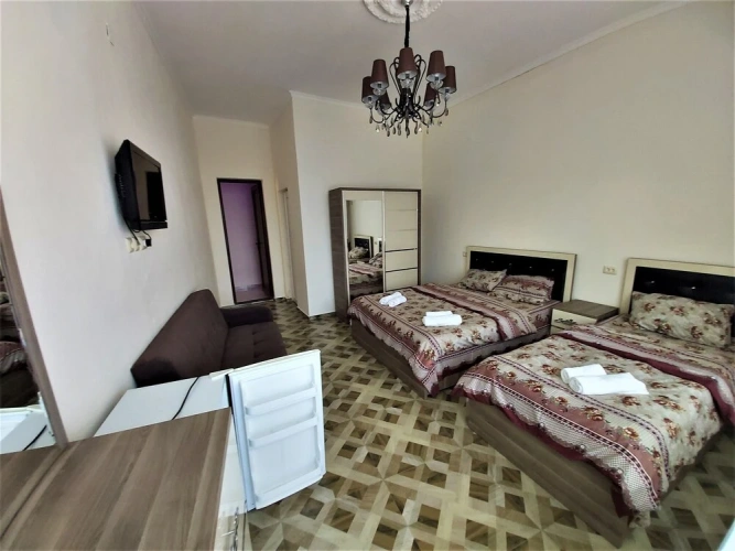 Standard Quadruple room with balcony