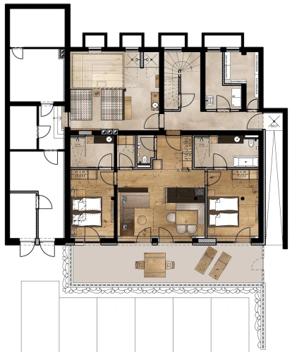 2 Bedrooms Deluxe Apartment