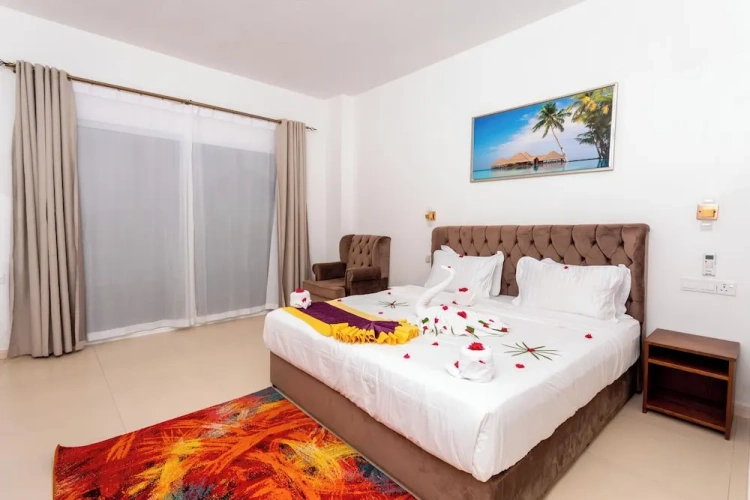 Deluxe Double room with balcony and with pool view
