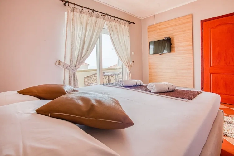 2 Bedrooms Family Apartment with balcony and with sea view