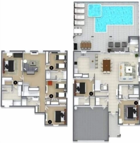 6 Bedrooms Villa