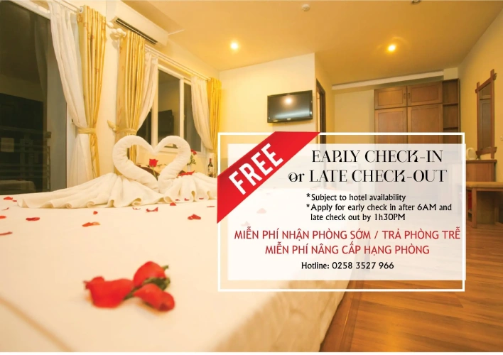 1 Bedroom Deluxe Double room with balcony and with city view