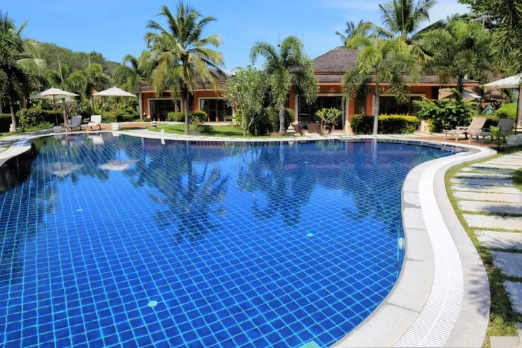 Deluxe Villa with pool view