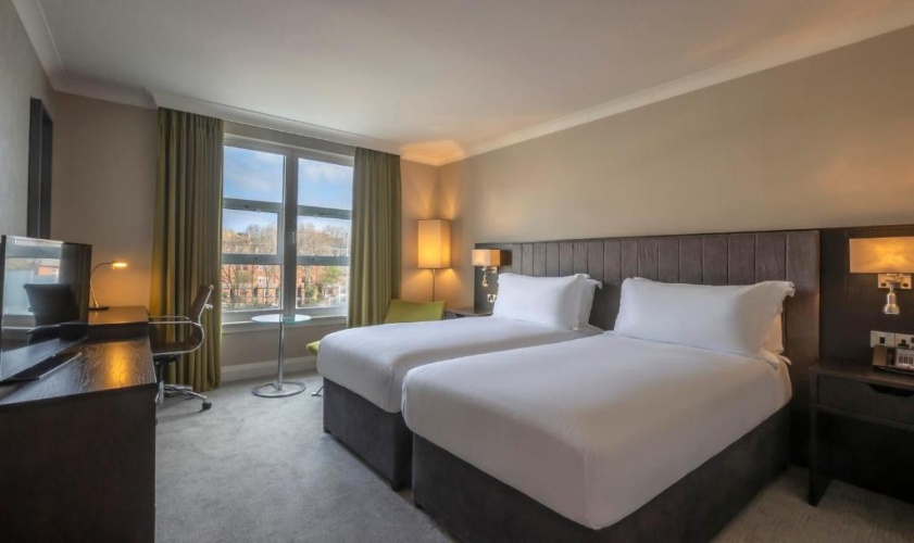 Standard Twin room with canal view