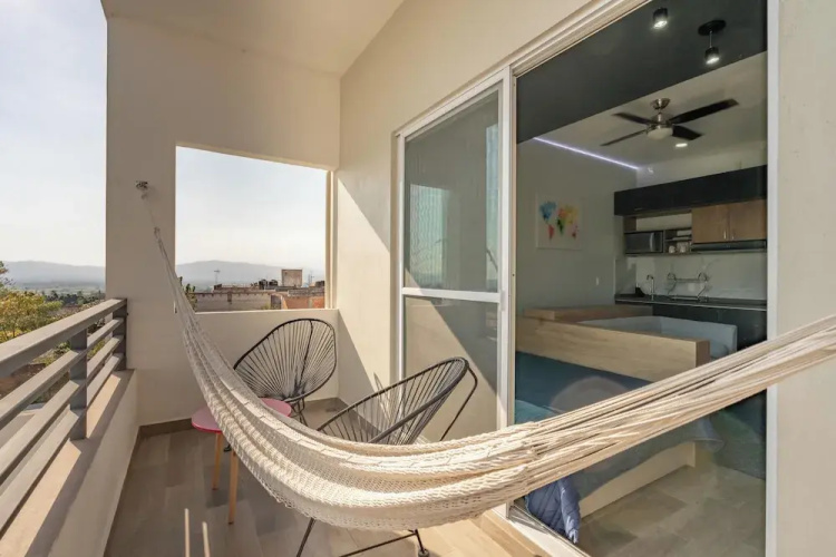 Moderno Estudio con Alberca Gym Rooftop