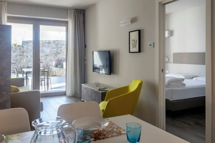 Apartment with partial view