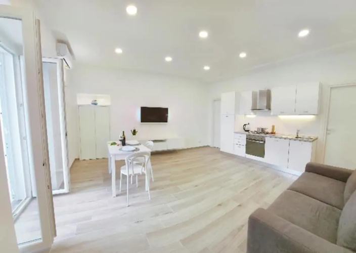 Four White Apartments