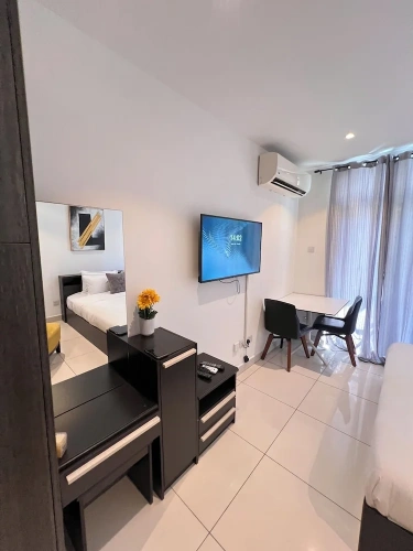 Deluxe Double Suite with balcony and with garden view