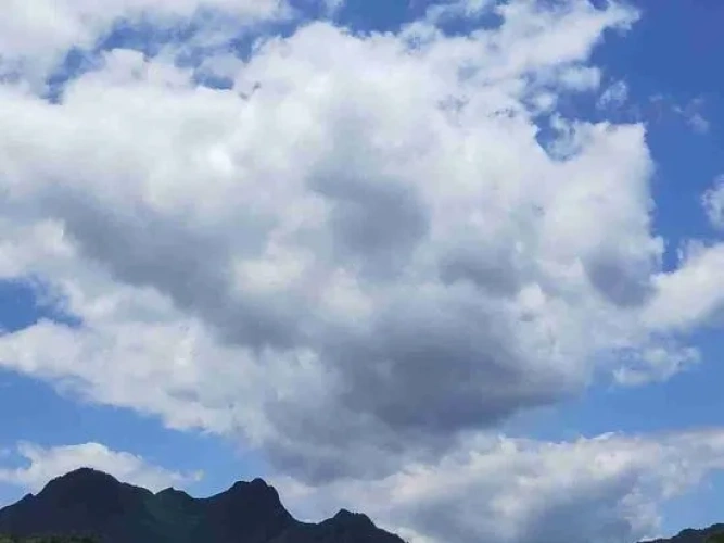 Outside