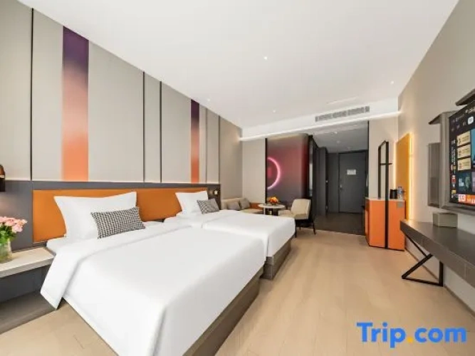 Standard Twin room with city view