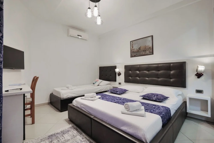 Standard Double room with balcony and with sea view
