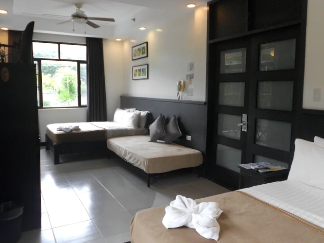Superior Quadruple room with balcony