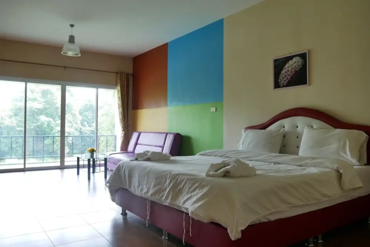 Standard room with balcony and with river view
