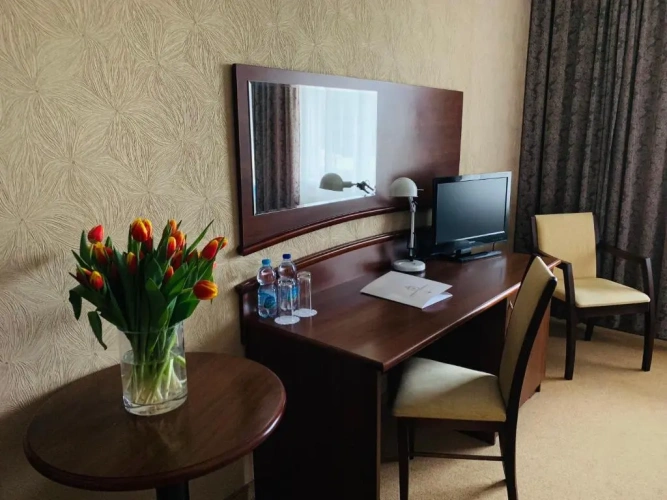 Standard Twin room with garden view
