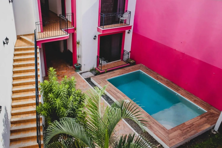 Standard Double room with balcony and with view