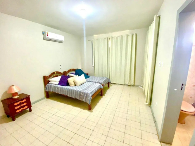 Casa Vista Mar A 150m Da Praia E 5/4 Todos Com Ar