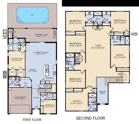 5 Bedrooms Standard room