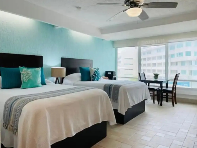 Cancun Studio With View of la Laguna