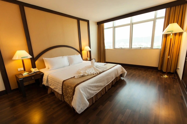 Deluxe Twin room with balcony and with view
