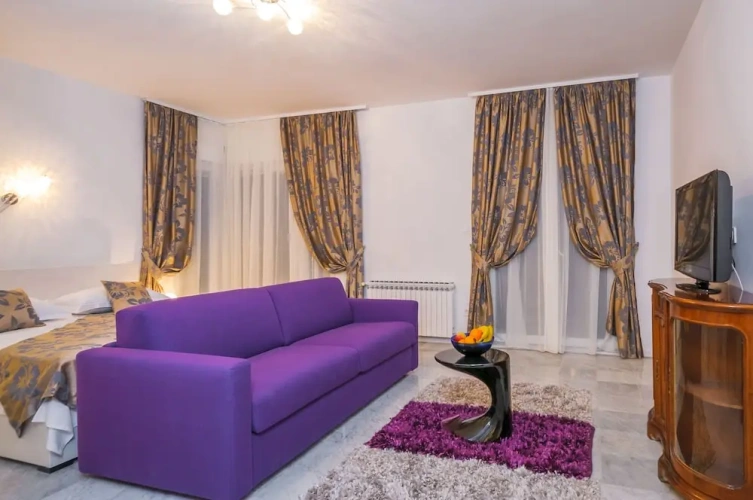 Standard Double room with balcony and with sea view