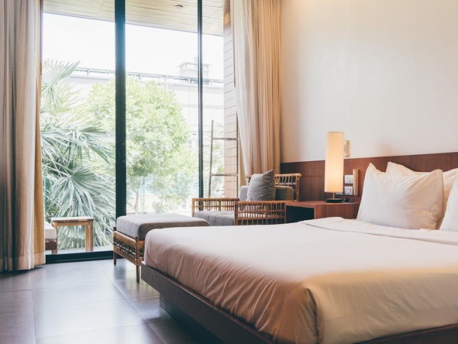 Deluxe Double room with view