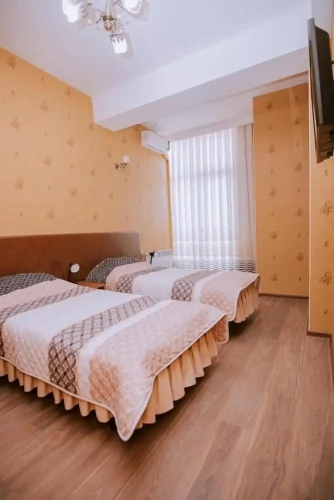 Standard Twin room with courtyard view
