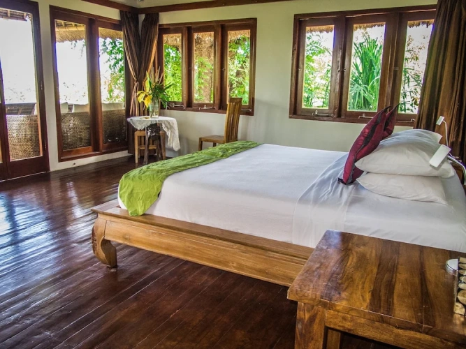 Deluxe Double room with balcony and with sea view