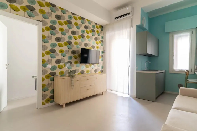 w Refined 1BR Steps From Milan s Cultural Core