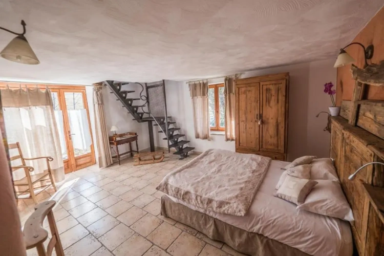 Double Suite with balcony and with mountain view