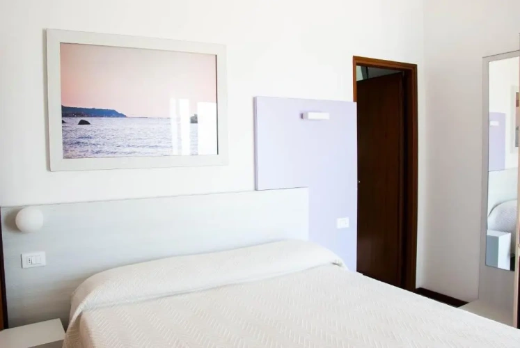 Standard Twin room with balcony and with sea view