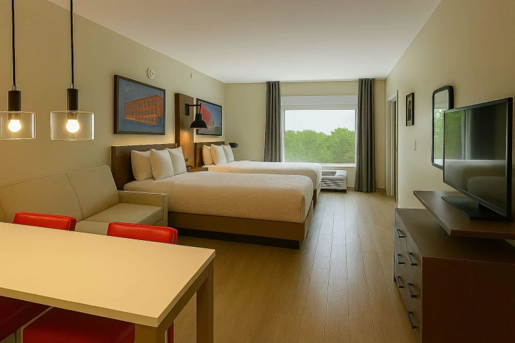 Guest rooms