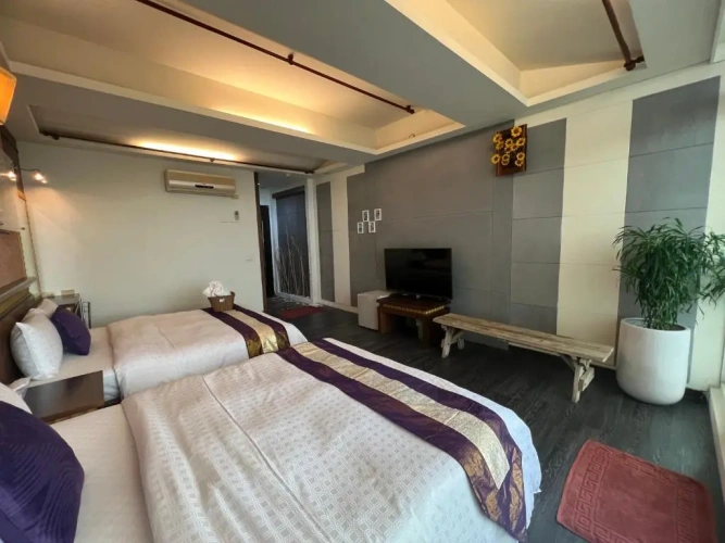 Standard Quadruple room with sea view