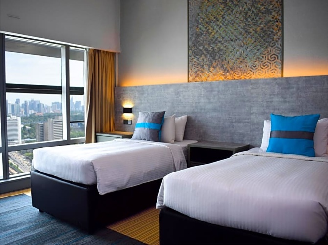 Superior Twin room with view
