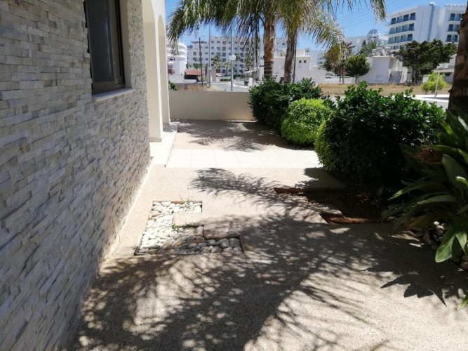Outside
