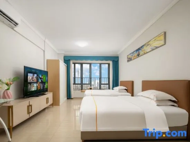 Standard Twin room with balcony and with view
