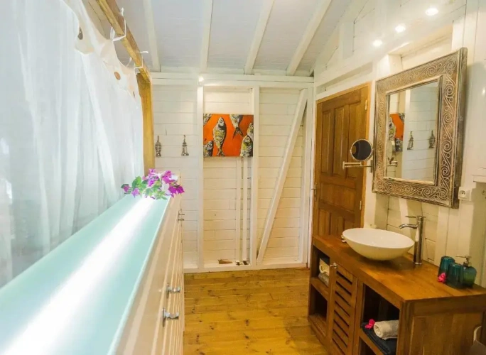 Double Bungalow with balcony and with sea view