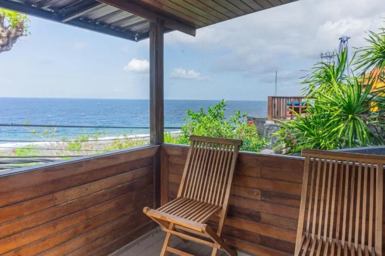 Standard Double room with balcony and with sea view