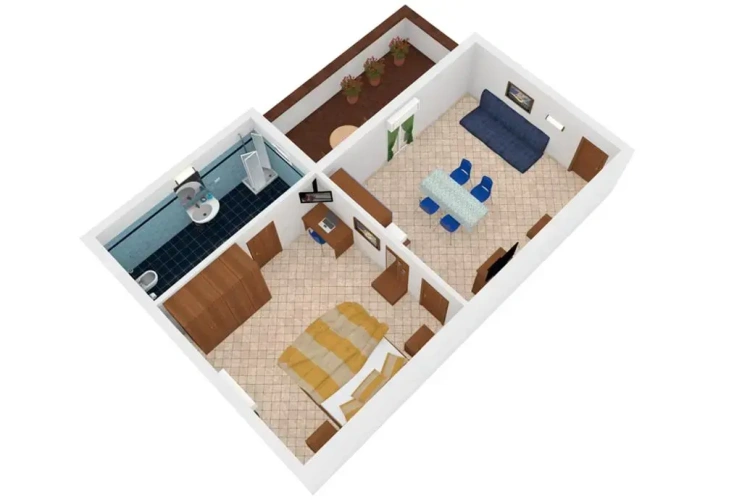 1 Bedroom Apartment