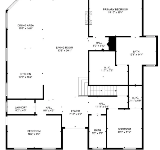 6 Bedrooms Cottage