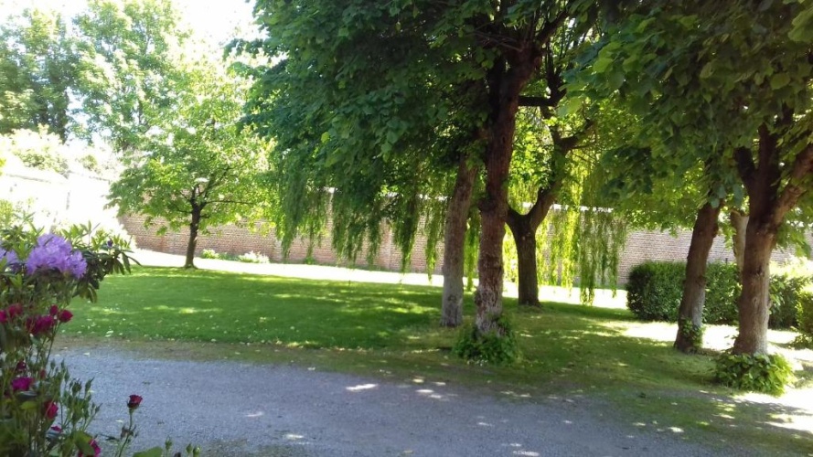 Outside