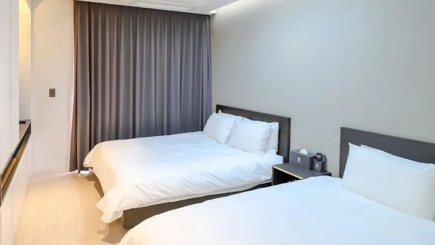 Deluxe Twin room with balcony and with city view