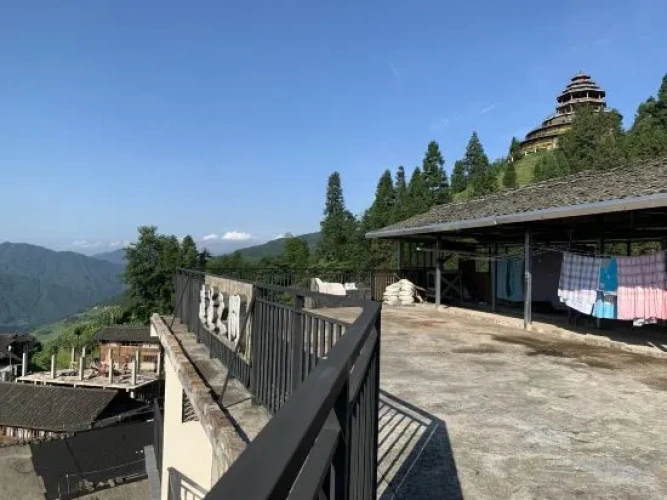 Outside