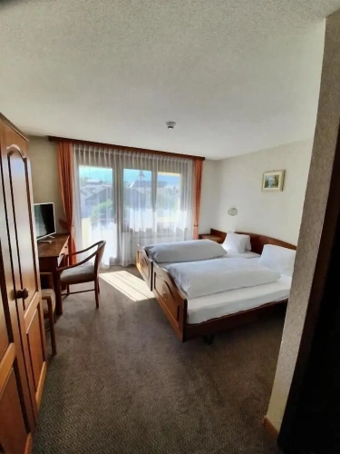Economy Double room with balcony and with mountain view