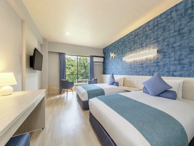 Standard Twin room with ocean view