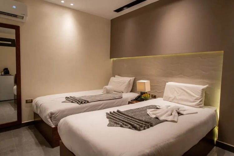 Standard Double room with city view