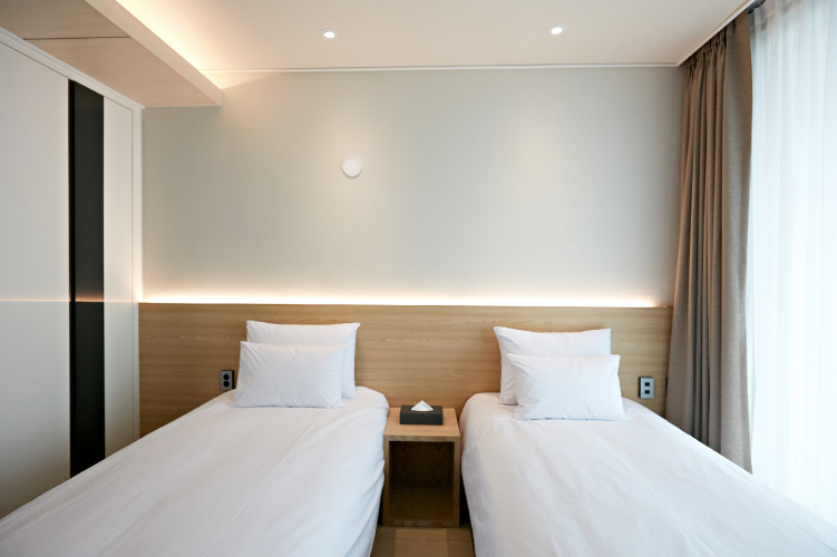 Deluxe Twin room with ocean view