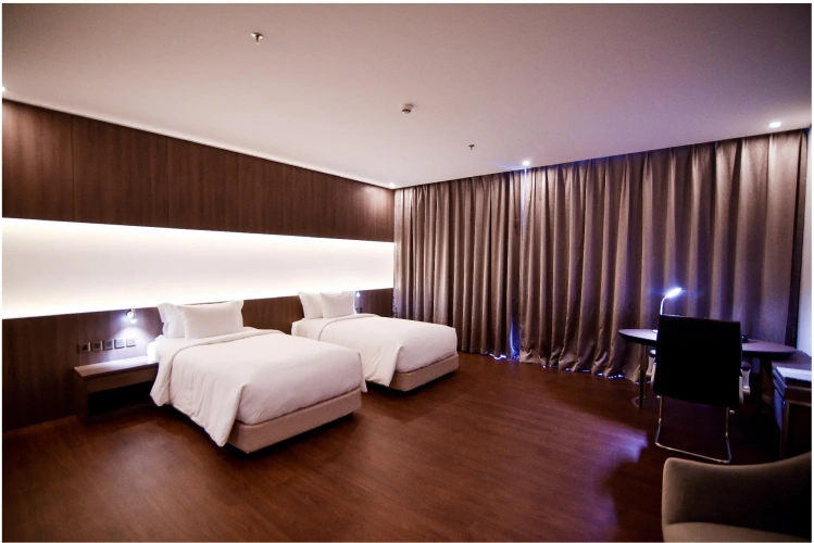 Deluxe Twin room with city view
