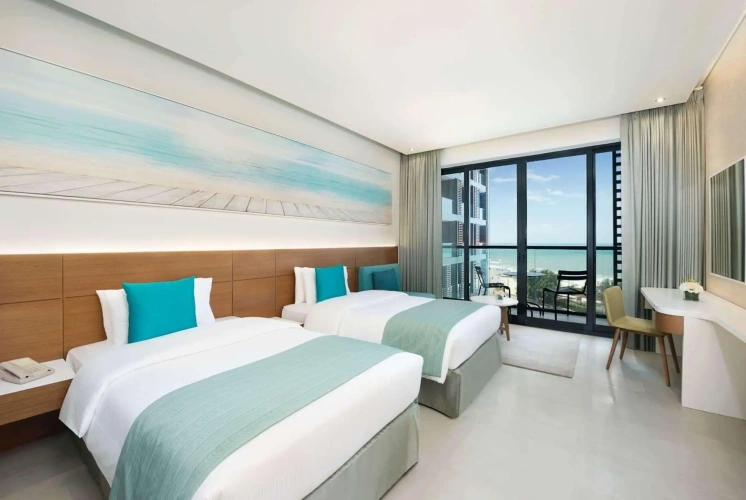 Standard Twin room with sea view