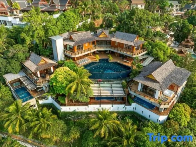 Luxury 6Bedroom Seaview 4Pool Villa on Surin Hill